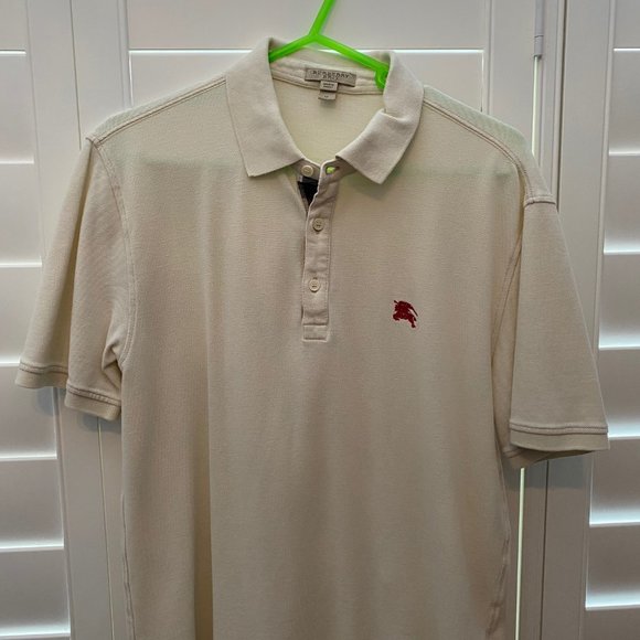 Burberry Brit Mens Polo Shirt Knit Size M - Picture 2 of 6